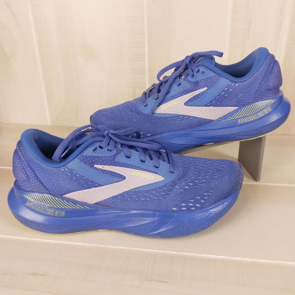 Brooks Adrenaline GTS 24 Women's Size 8.5 Running Shoes Purple Blue 1204261B481